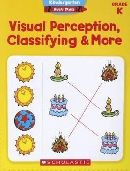 Paperback Visual Perception, Classifying & More, Grade K Book