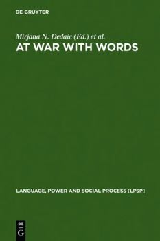 Hardcover At War with Words Book
