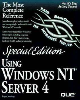 Paperback Special Edition Using Windows NT Server 4 Book