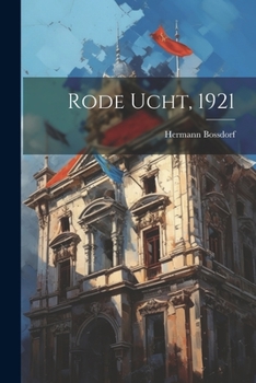 Paperback Rode Ucht, 1921 [German] Book