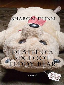 Hardcover Death of a Six-Foot Teddy Bear [Large Print] Book