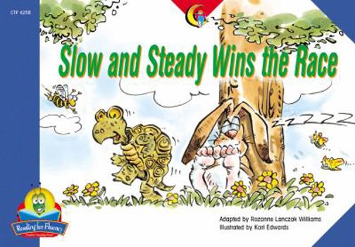 Paperback Slow and Steady Wins the Race (Fluency Readers) Book