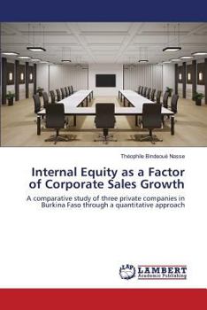 Paperback Internal Equity as a Factor of Corporate Sales Growth Book