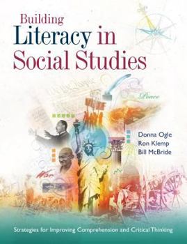 Paperback Building Literacy in Social Studies: Strategies for Improving Comprehension and Critical Thinking Book