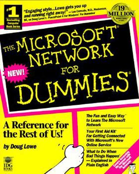 Paperback The Microsoft Network for Dummies Book