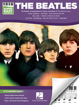 Paperback The Beatles - Super Easy Songbook Book