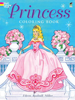 Paperback Princess Coloring Book