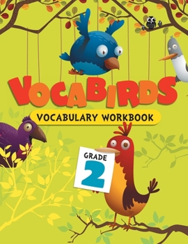 Paperback Vocabirds Vocabulary Workbook Grade-2 Book