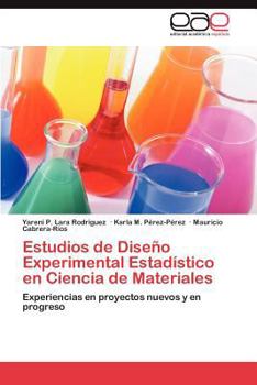 Paperback Estudios de Diseno Experimental Estadistico En Ciencia de Materiales [Spanish] Book