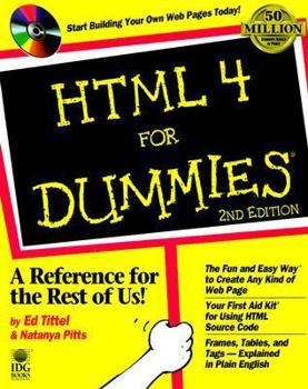 Paperback HTML 4 For Dummies Book
