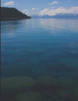 Paperback Rocks in the water at beautiful Lake Tahoe Book