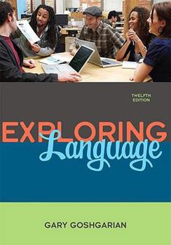 Paperback Exploring Language (12th Edition) Book
