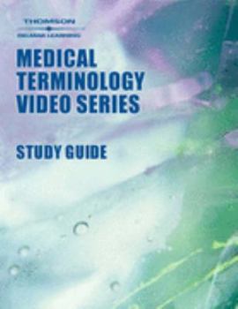 Paperback Delmar's Medical Terminology Video Series Study Guide Book