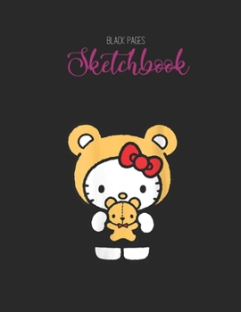 Black Paper SketchBook: Unicorn Security   I Funny Unicorn   I Muscular Designed BLACK PAPER Sketch Book for Drawing Sketching and Writing With Black ... Workout Marble Size Kawaii Kitty 8.5inx11in