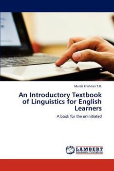 Paperback An Introductory Textbook of Linguistics for English Learners Book