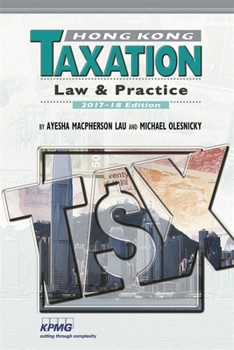 Paperback Hong Kong Taxation: Law and Practice Book