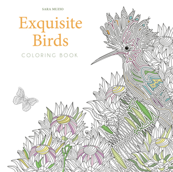 Paperback Exquisite Birds Coloring Book