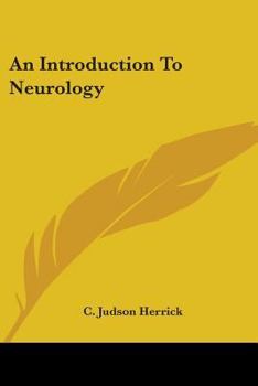 Paperback An Introduction To Neurology Book