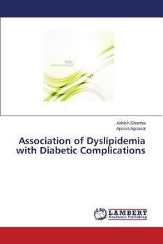 Paperback Association of Dyslipidemia with Diabetic Complications Book