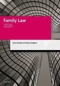 Paperback Family Law 2020 Book