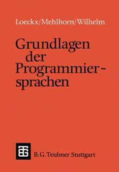 Paperback Grundlagen Der Programmiersprachen [German] Book