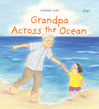 Hardcover Grandpa Across the Ocean: A Picture Book