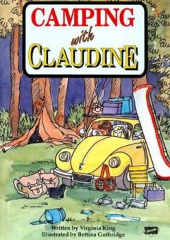 Paperback Camping with Claudine Book