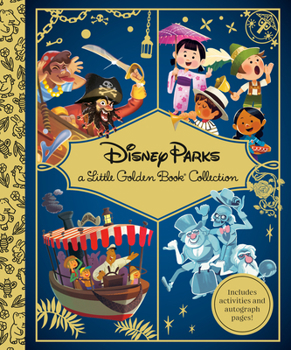 Hardcover Disney Parks Little Golden Book Collection Book