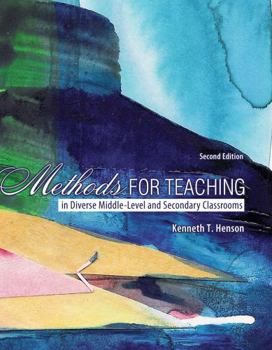 Paperback Methods for Teaching in Diverse Middle and Secondary Classrooms Book