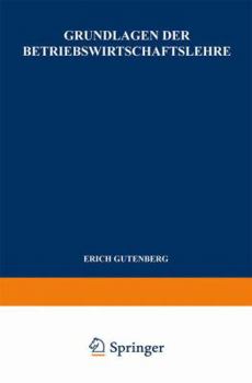 Paperback Grundlagen Der Betriebswirtschaftslehre: Der Absatz [German] Book