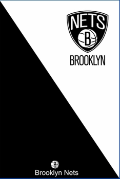 Paperback Brooklyn Nets - Brooklyn Notebook & Journal - NBA Fan Essential: Nets Striped Notebook & Journal - NBA Essentials - Nets Fan Appreciation Book