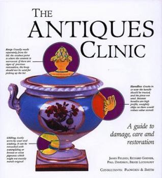 Hardcover The Antiques Clinic: A Guide to Damage, Care and Restoration Book