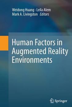 Paperback Human Factors in Augmented Reality Environments Book
