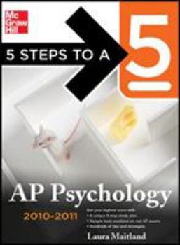 Paperback 5 Steps to a 5, AP Psychology Book