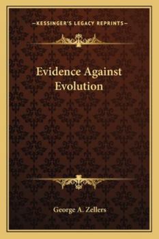 Paperback Evidence Against Evolution Book