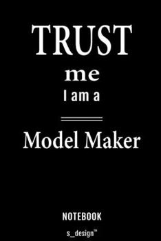 Notebook for Model Makers / Model Maker: awesome handy Note Book [120 blank lined ruled pages]