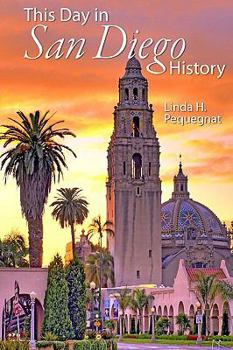 Paperback This Day in San Diego History Book