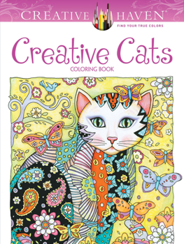 Paperback Creative Haven Creative Cats Coloring Book