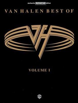 Paperback Van Halen Best Of, Vol 1: Authentic Guitar Tab Book