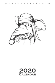 Elephants Pirate Calendar 2020: Annual Calendar for animal friends and all who have pets