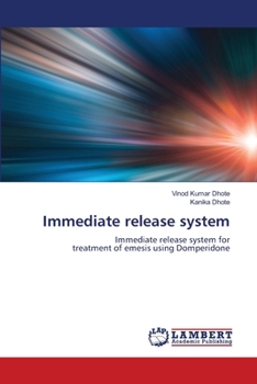 Paperback Immediate release system Book