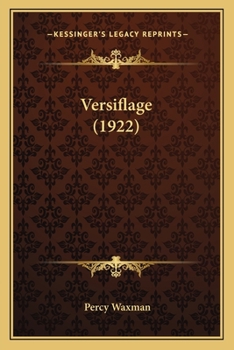 Paperback Versiflage (1922) Book
