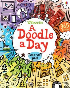 Paperback A Doodle a Day (Tear-off Pads) Book