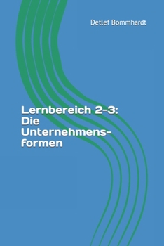 Paperback Lernbereich 2-3: Die Unternehmensformen [German] Book