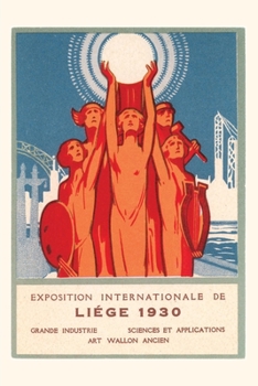 Paperback Vintage Journal International Exposition Poster Book