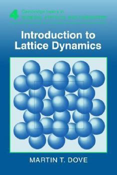 Paperback Introduction to Lattice Dynamics Book