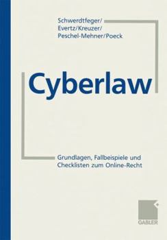 Paperback Cyberlaw: Grundlagen, Checklisten Und Fallbeispiele Zum Online-Recht [German] Book