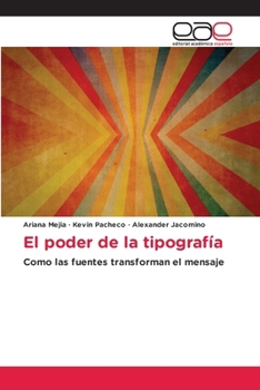 Paperback El poder de la tipografía [Spanish] Book