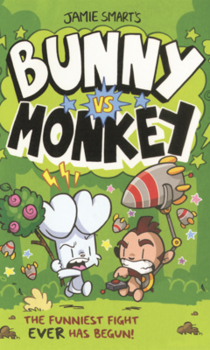 Library Binding Bunny vs. Monkey Book