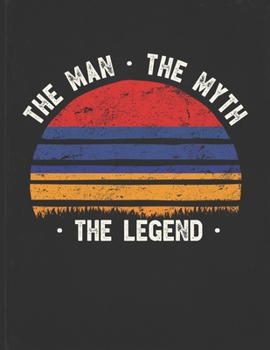 The Man The Myth The Legend: Armenia Flag Sunset Personalized Gift Idea for Armenian Coworker Friend or Boss  Planner Daily Weekly Monthly Undated Calendar Organizer Journal